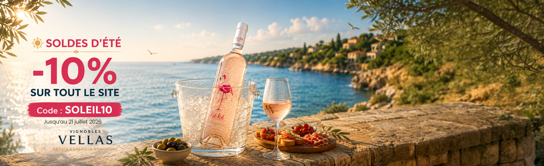 Soldes d'été : profitez de nos meilleures offres sur une sélection de vins